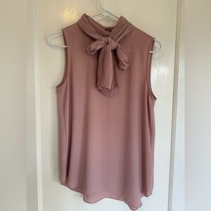 Ann Taylor Tie-Neck Blouse Tank
